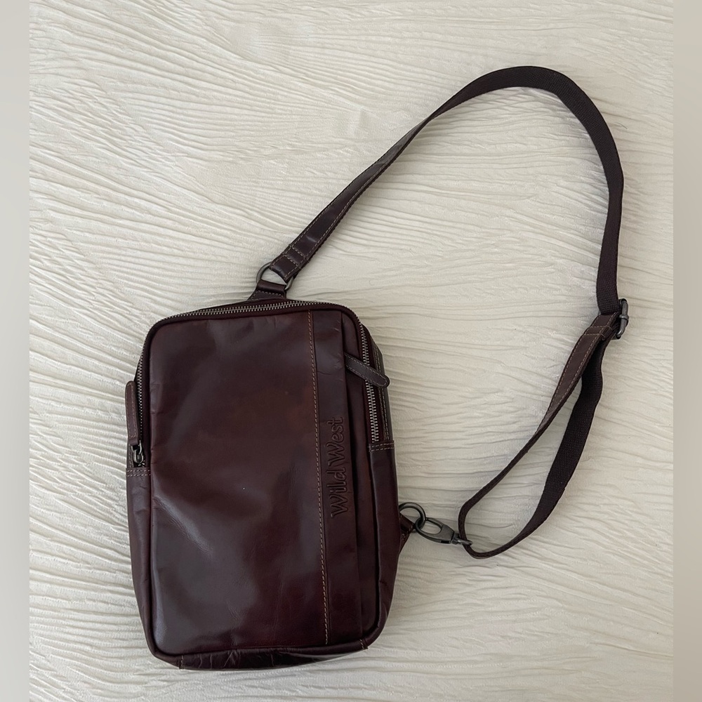 Vintage leather Satchel